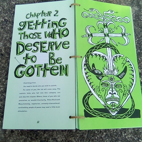 The Voodoo Doll Kit Book and Doll Set Vintage 1990s - Picture 11 of 12